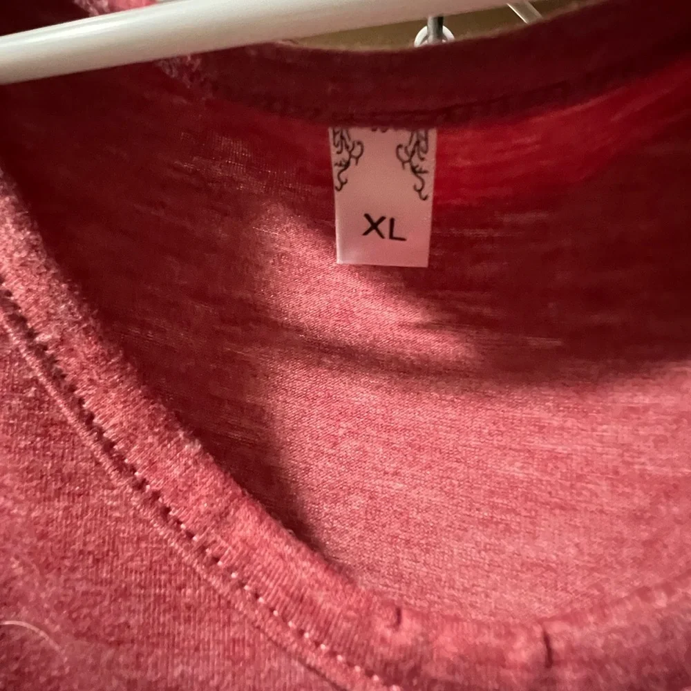 Dusty Pink T-Shirt - Smooth as Tennessee Whiskey - XL - Picture 3 of 4